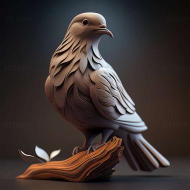 3D model dove (STL)